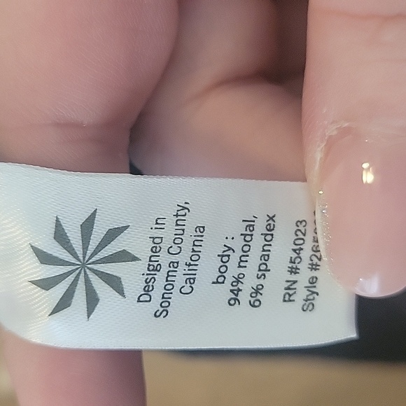 Athleta Black Long Sleeved Dress Size Medium - Picture 6 of 6